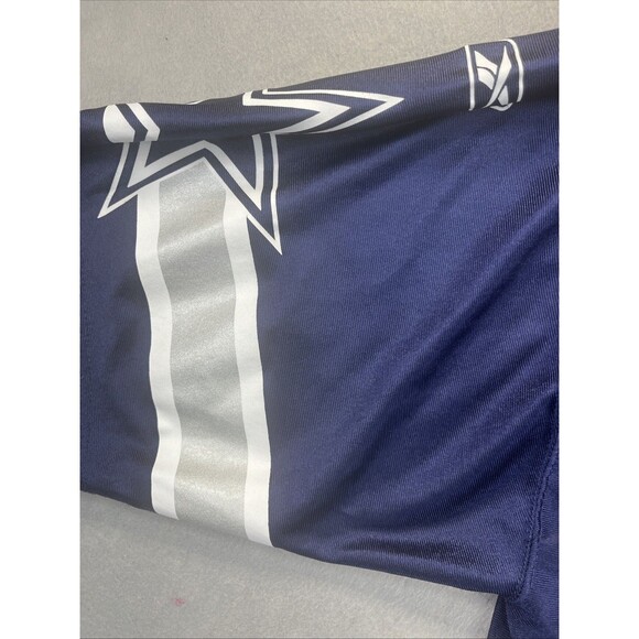 Dallas Cowboys Equipment Jersey M Blue Drew Bledsoe Reebok NFL Football #11 VTG - Picture 11 of 15